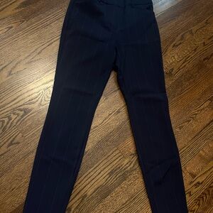 Express Navy Pinstripe Dress Pants